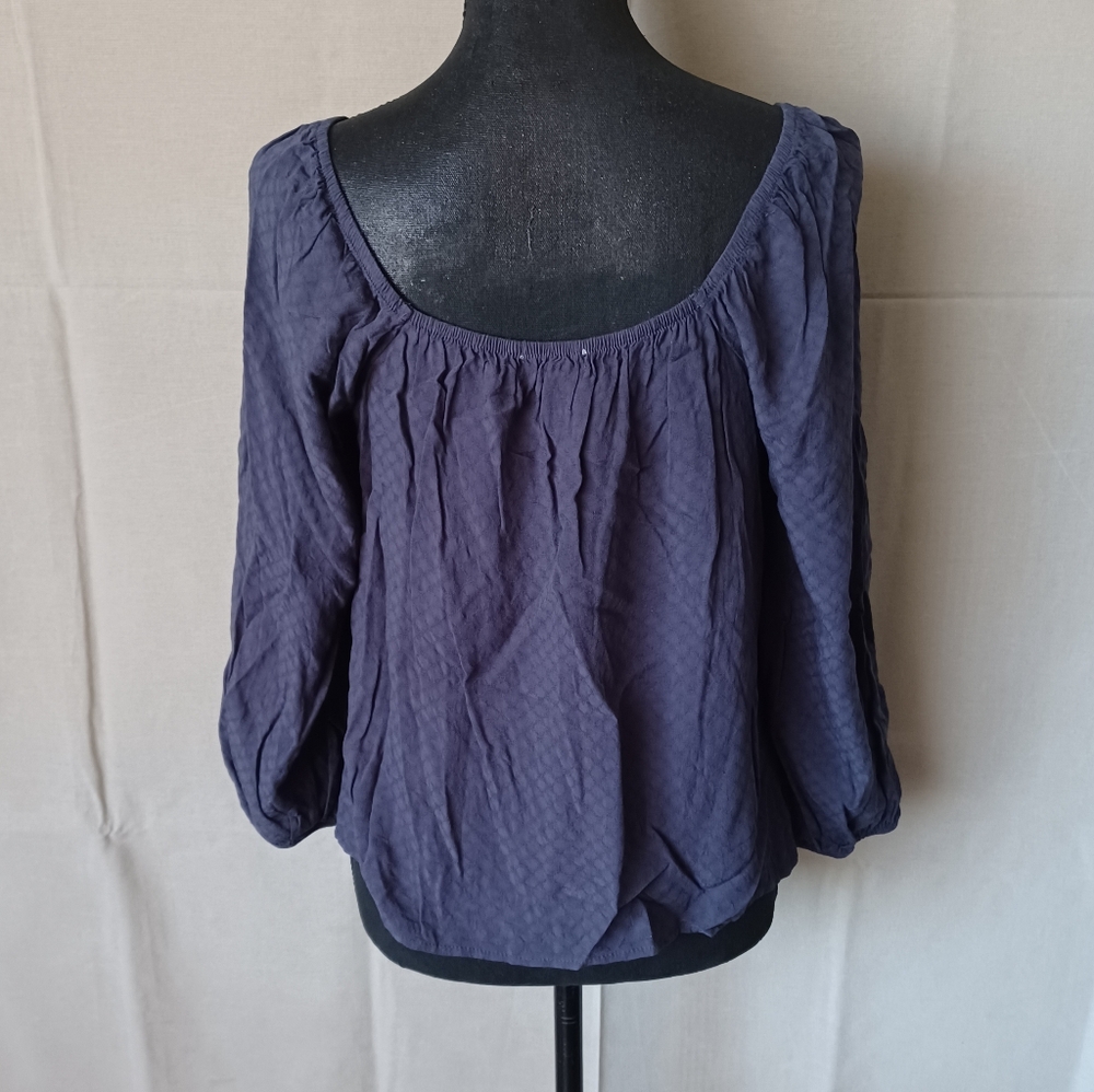 Eyeshadow Peasant Top - Picture 4 of 6